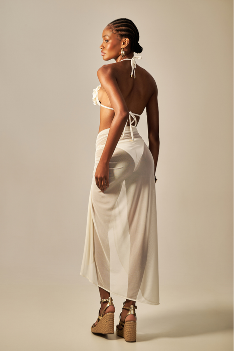 BUZIOS TULLE OFF WHITE PAREO