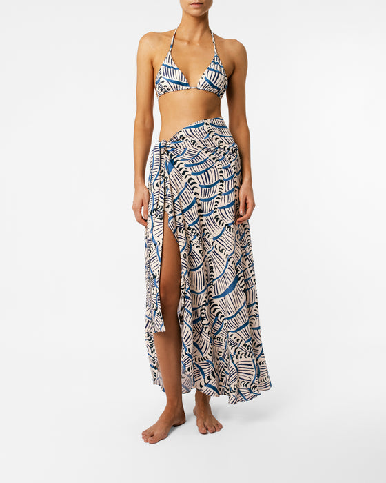 ELI BLUE SABBIA SKIRT