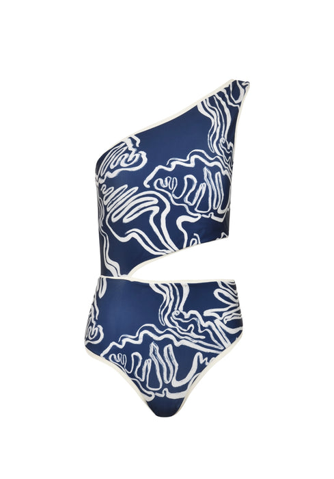 RAISA MAREA BLUE ONE PIECE