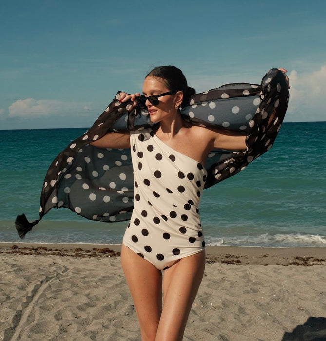 VITA WHITE DOTS ONE PIECE