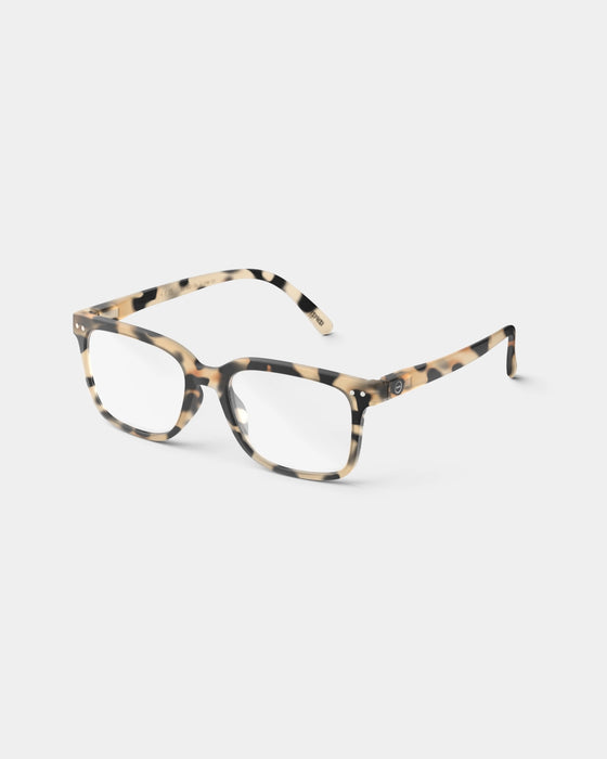 L READING LIGHT TORTOISE GLASSES