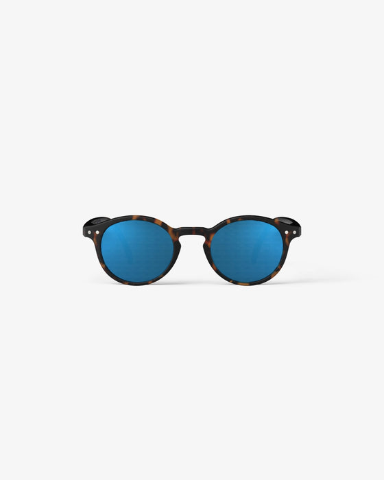 H TORTOISE MIRROR SUNGLASSES