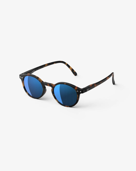 H TORTOISE MIRROR SUNGLASSES