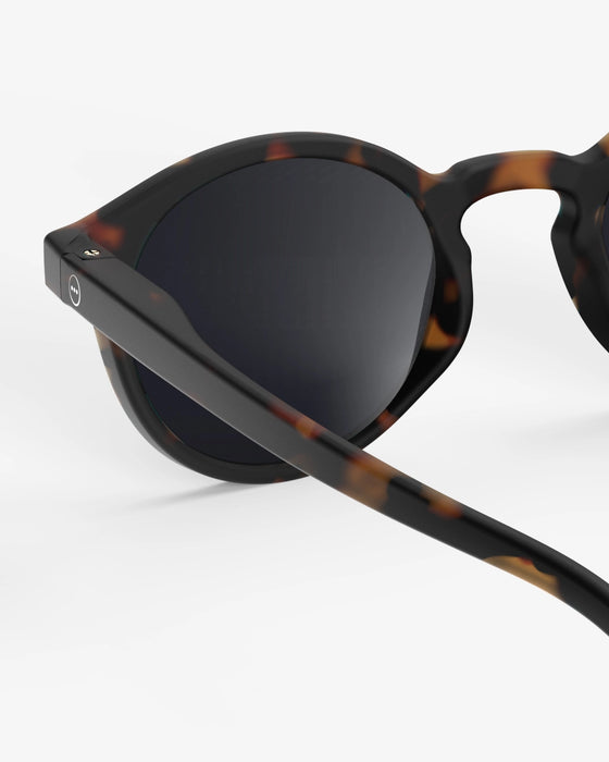 H TORTOISE MIRROR SUNGLASSES