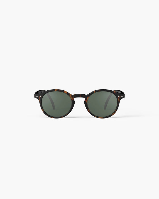 H TORTOISE GREEN LENSES SUNGLASSES