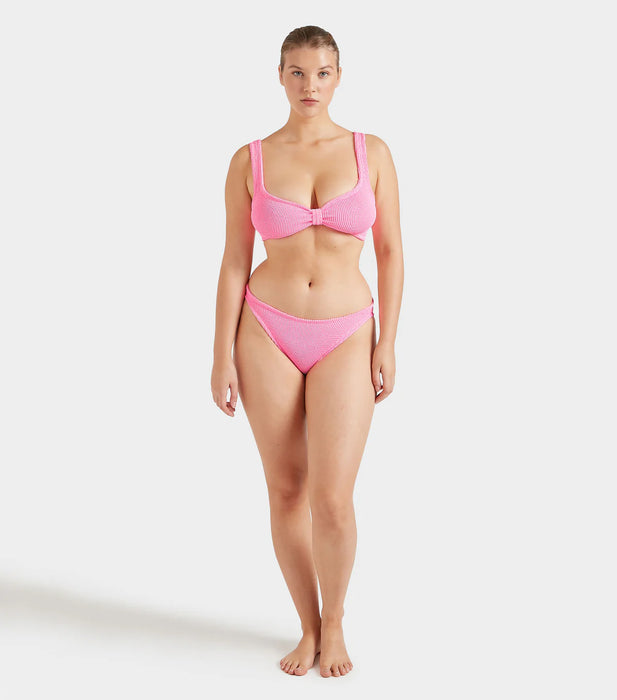 HUNZA G BONNIE BUBBLE GUM BIKINI