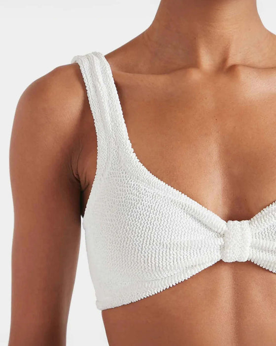 HUNZA G BONNIE WHITE BIKINI