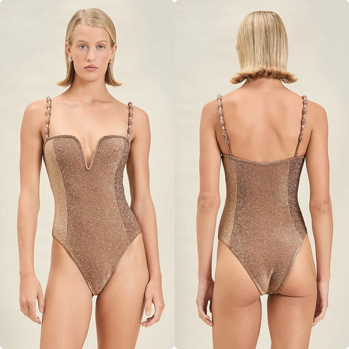 EVANGELINE SEPIA ONE PIECE