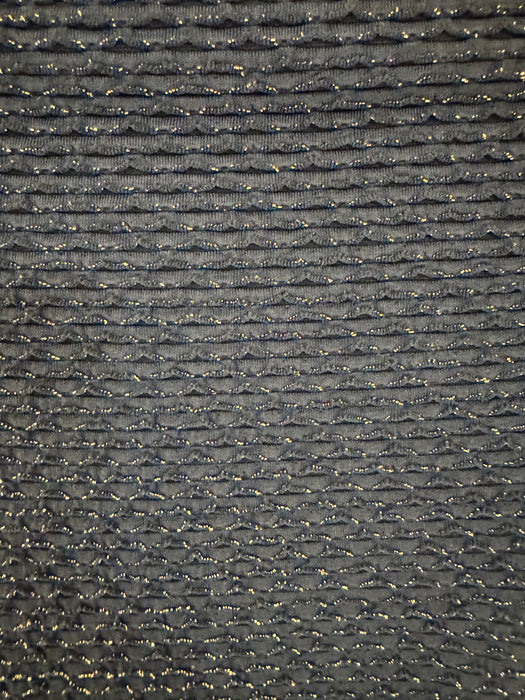 AGUA DE COCO BLACK LUREX SKIRT