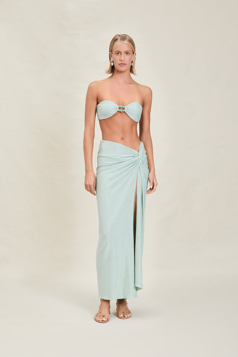 GWEN SPEARMINT SKIRT