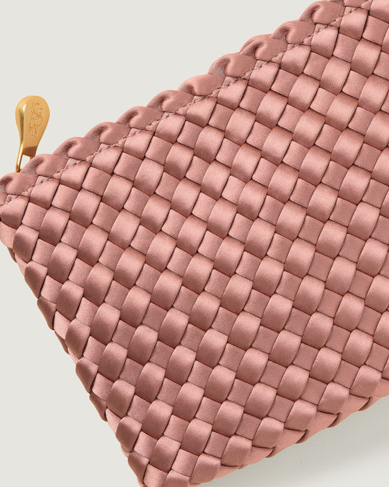 NAGHEDI ST. BARTHS SMALL TOTE SATIN DAPHNE