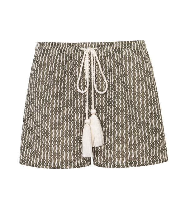 LIA/IRENE OLIVE SHORT SET