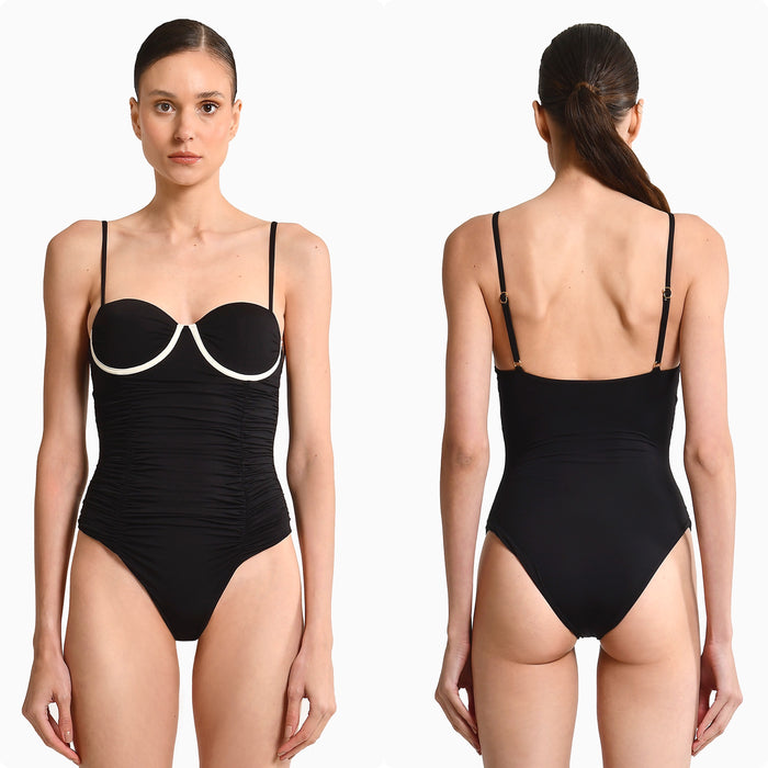 LOISA BLACK ONE PIECE