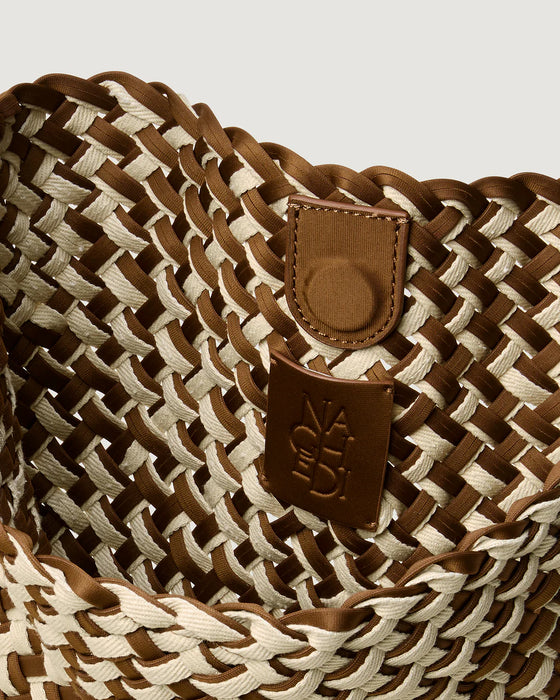 NAGHEDI NOMAD DOUBLE WEAVE CARMEL BAG
