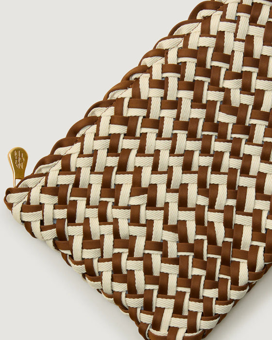 NAGHEDI NOMAD DOUBLE WEAVE CARMEL BAG