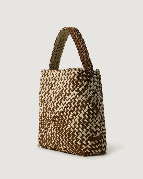 NAGHEDI NOMAD DOUBLE WEAVE CARMEL BAG