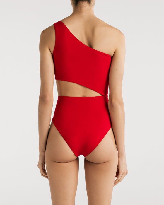 DIANA RED ONE PIECE