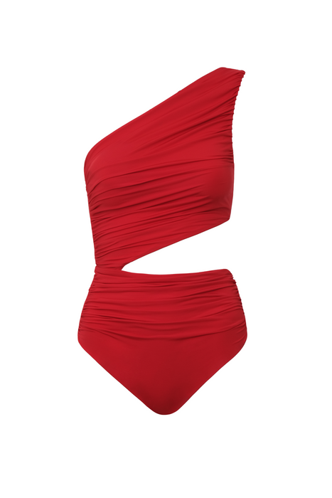 DIANA RED ONE PIECE