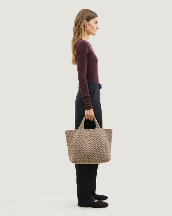 NAGHEDI ST. BARTHS MEDIUM TOTE CASHMERE