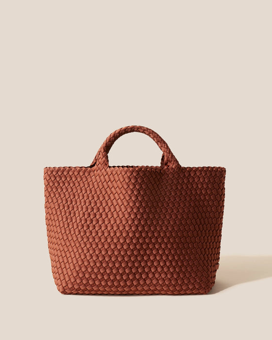 NAGHEDI ST. BARTHS MEDIUM TOTE ADOBE