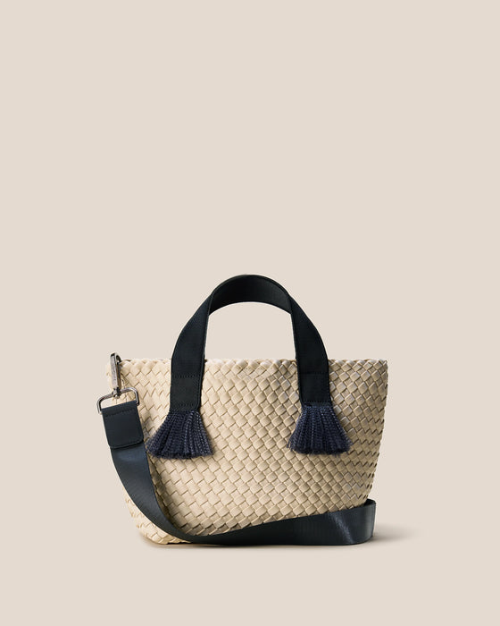 NAGHEDI TULUM SMALL TOTE MOON