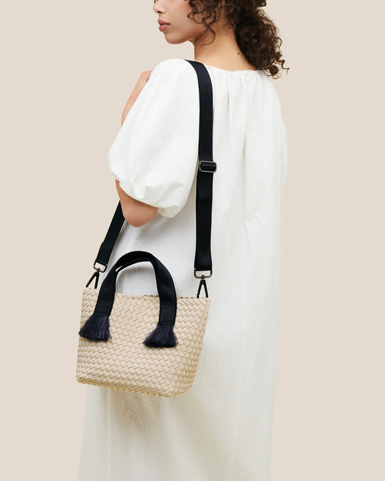 NAGHEDI TULUM SMALL TOTE MOON