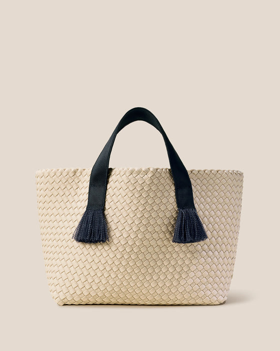 NAGHEDI TULUM MEDIUM TOTE MOON