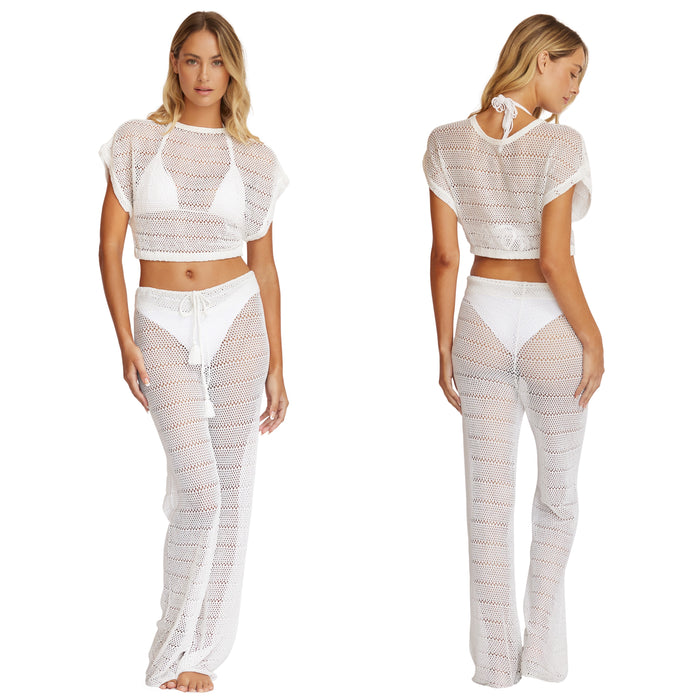 RENEE/BREE CREAM PANT SET