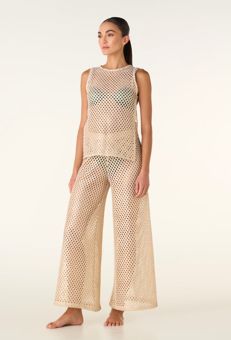 CLIO/YERE GOLD PANT SET