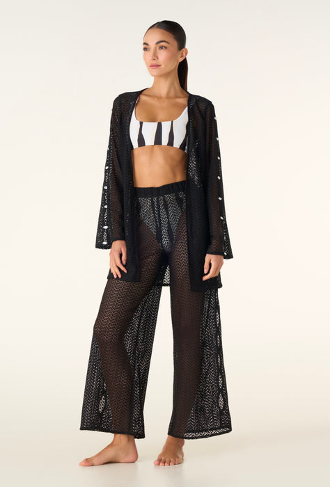 AMBER/FEDERICA NILO BLACK PANT SET