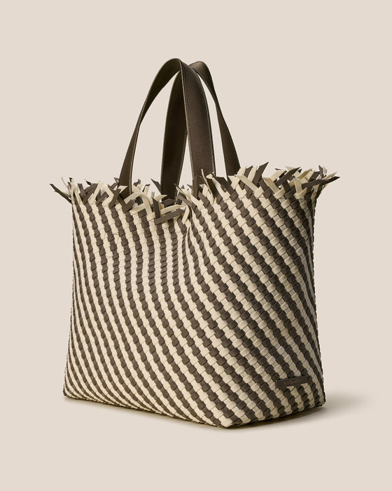 NAGHEDI HAVANA LARGE TOTE CARRARA