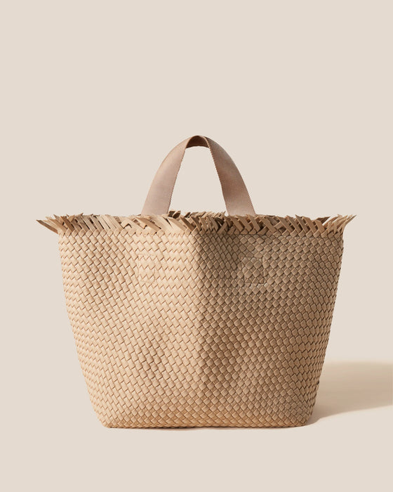 NAGHEDI HAVANA LARGE TOTE CAMEL