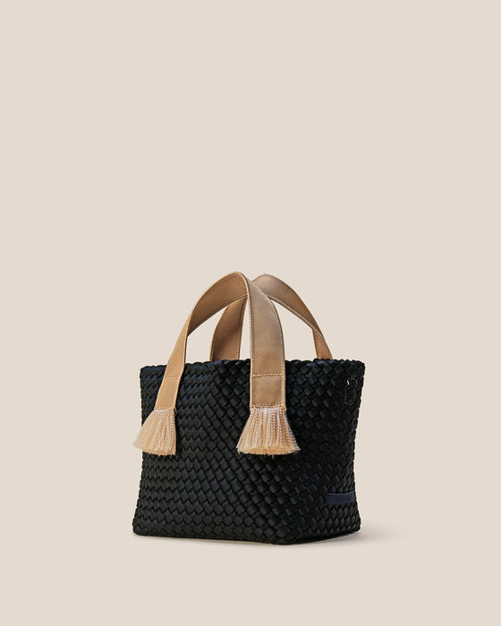 NAGHEDI TULUM SMALL TOTE UMBRA