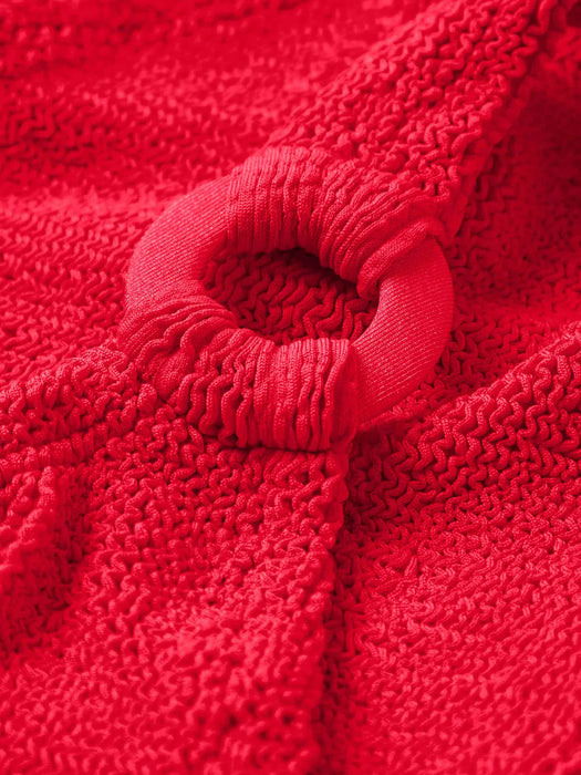 HUNZA G DOMINO RED ONE PIECE