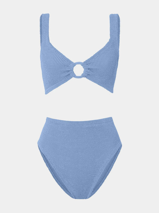 HUNZA G NADINE CORNFLOWER BIKINI