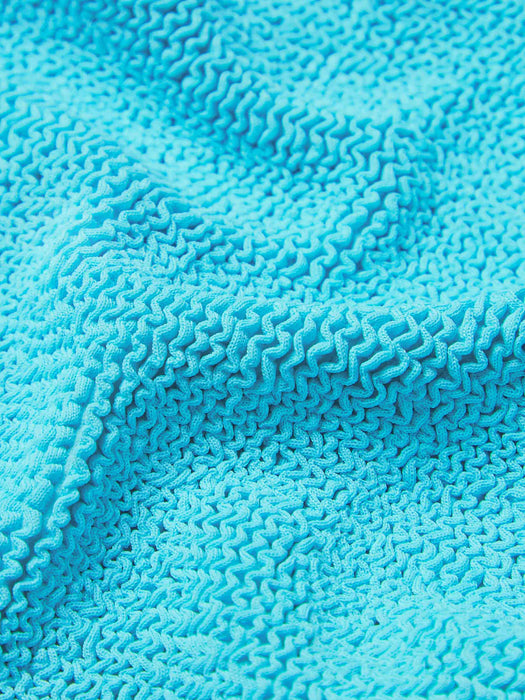 HUNZA G SQUARE NECK AQUA ONE PIECE