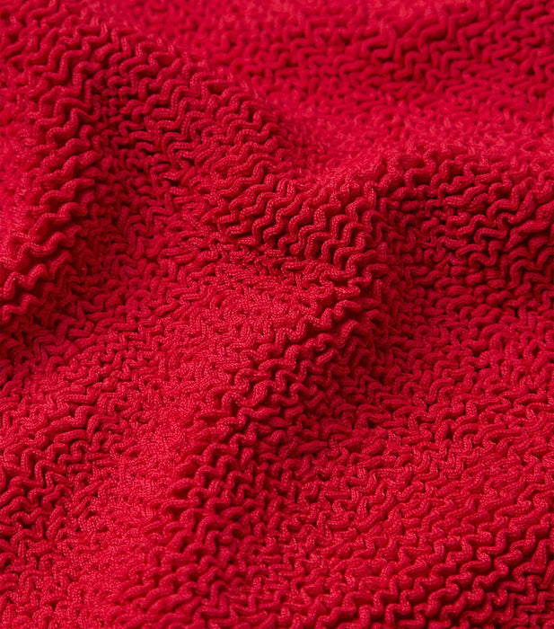 HUNZA G SQUARE NECK RED ONE PIECE