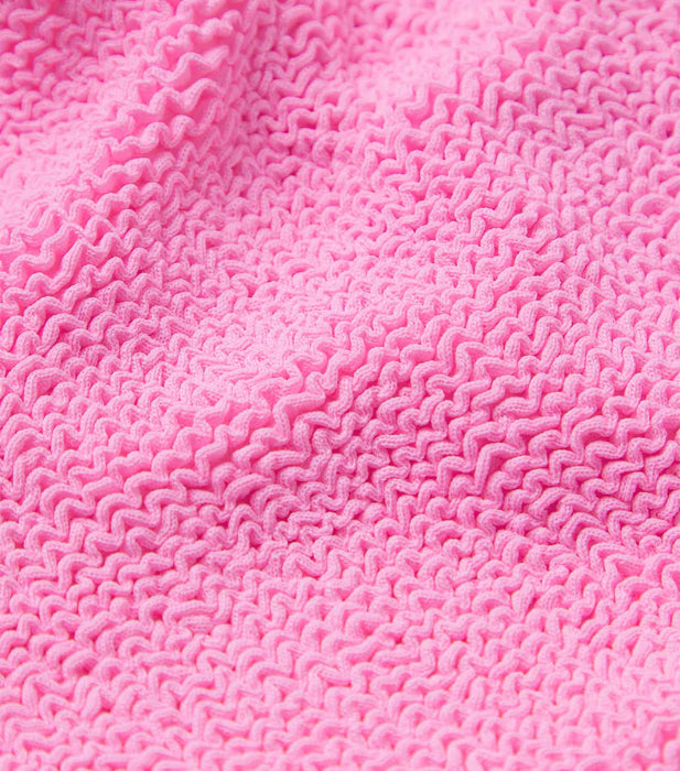 HUNZA G SQUARE NECK BUBBLE GUM ONE PIECE