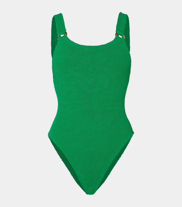 HUNZA G DOMINO EMERALD ONE PIECE