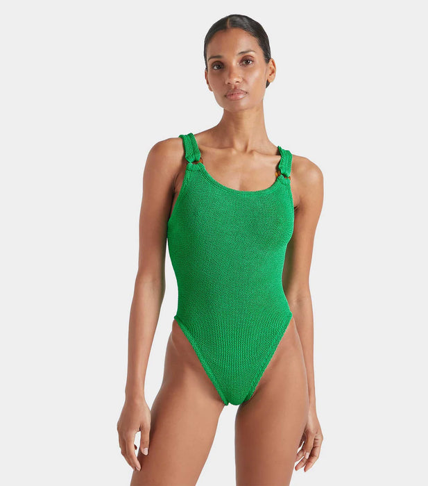 HUNZA G DOMINO EMERALD ONE PIECE