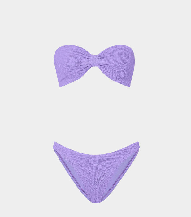 HUNZA G JEAN LILAC BIKINI