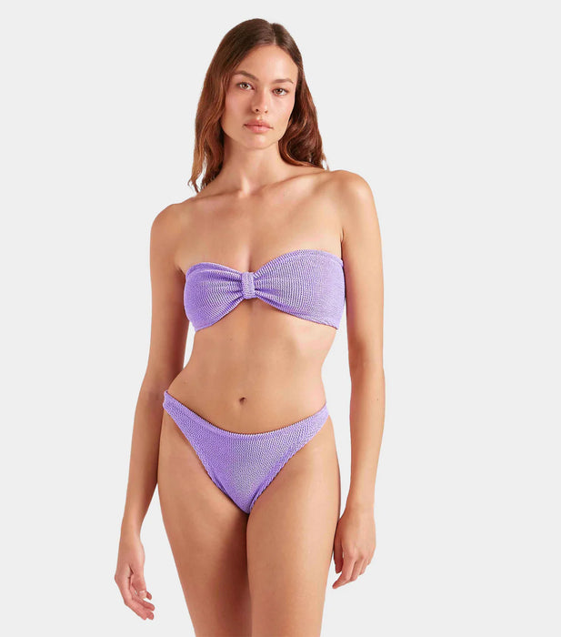 HUNZA G JEAN LILAC BIKINI