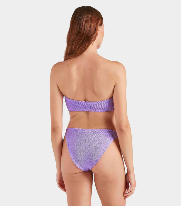 HUNZA G JEAN LILAC BIKINI