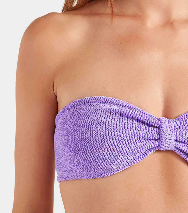 HUNZA G JEAN LILAC BIKINI