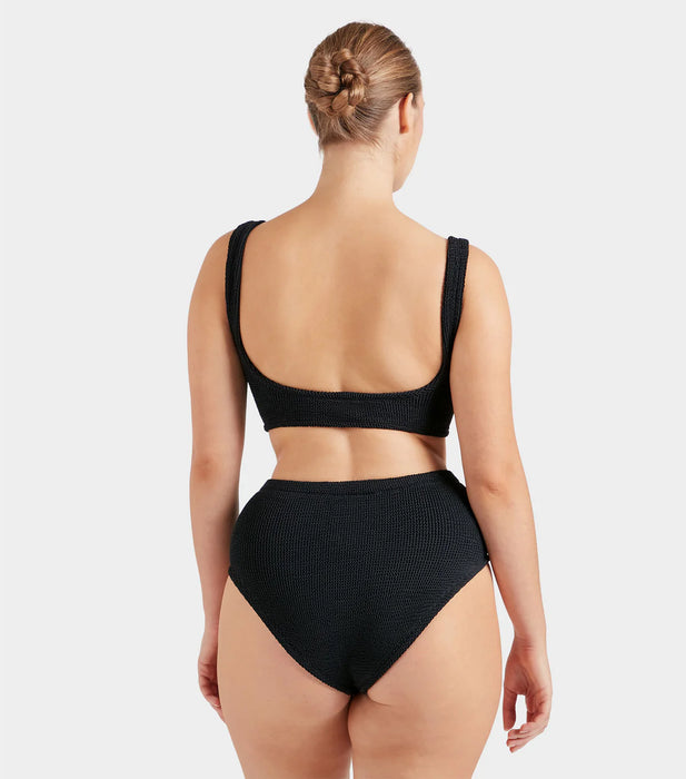 HUNZA G NADINE BLACK BIKINI