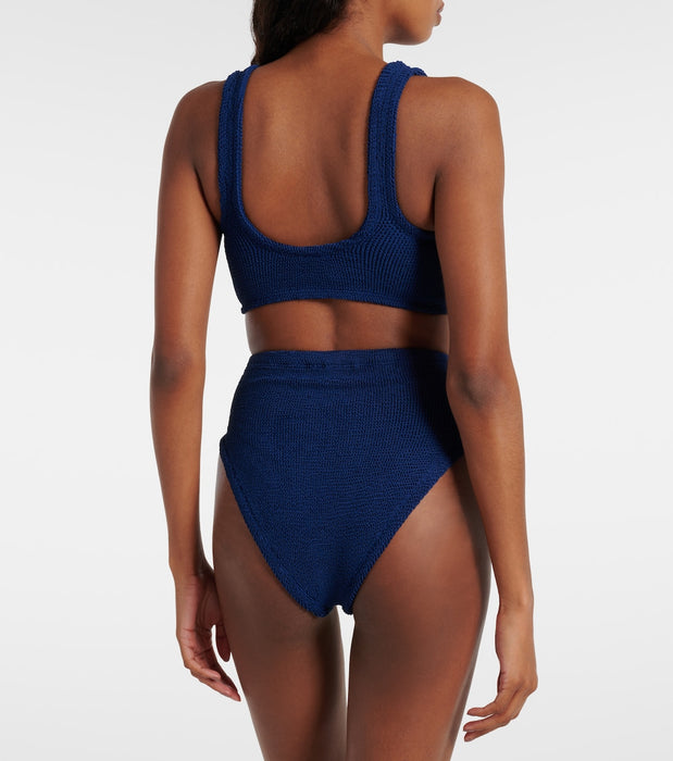 HUNZA G NADINE NAVY BIKINI