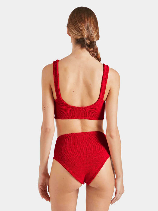 HUNZA G NADINE RED BIKINI