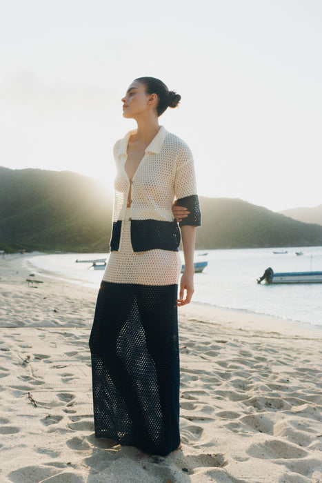 ALE KNITTED SKIRT SET