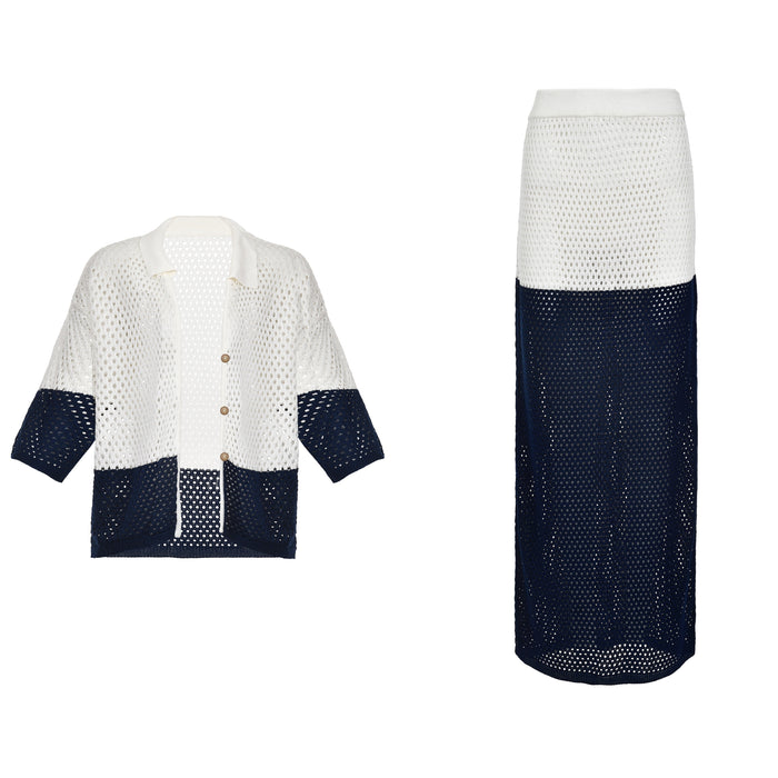 ALE KNITTED SKIRT SET