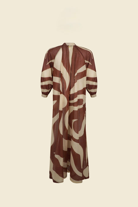 LA PLAGE SUMBA RAY BROWN COVERUP